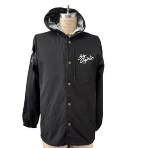 Big Gigantic Jacket Rowdytown Red Rocks 2017 Mens M Black Coach Jacket USA Made